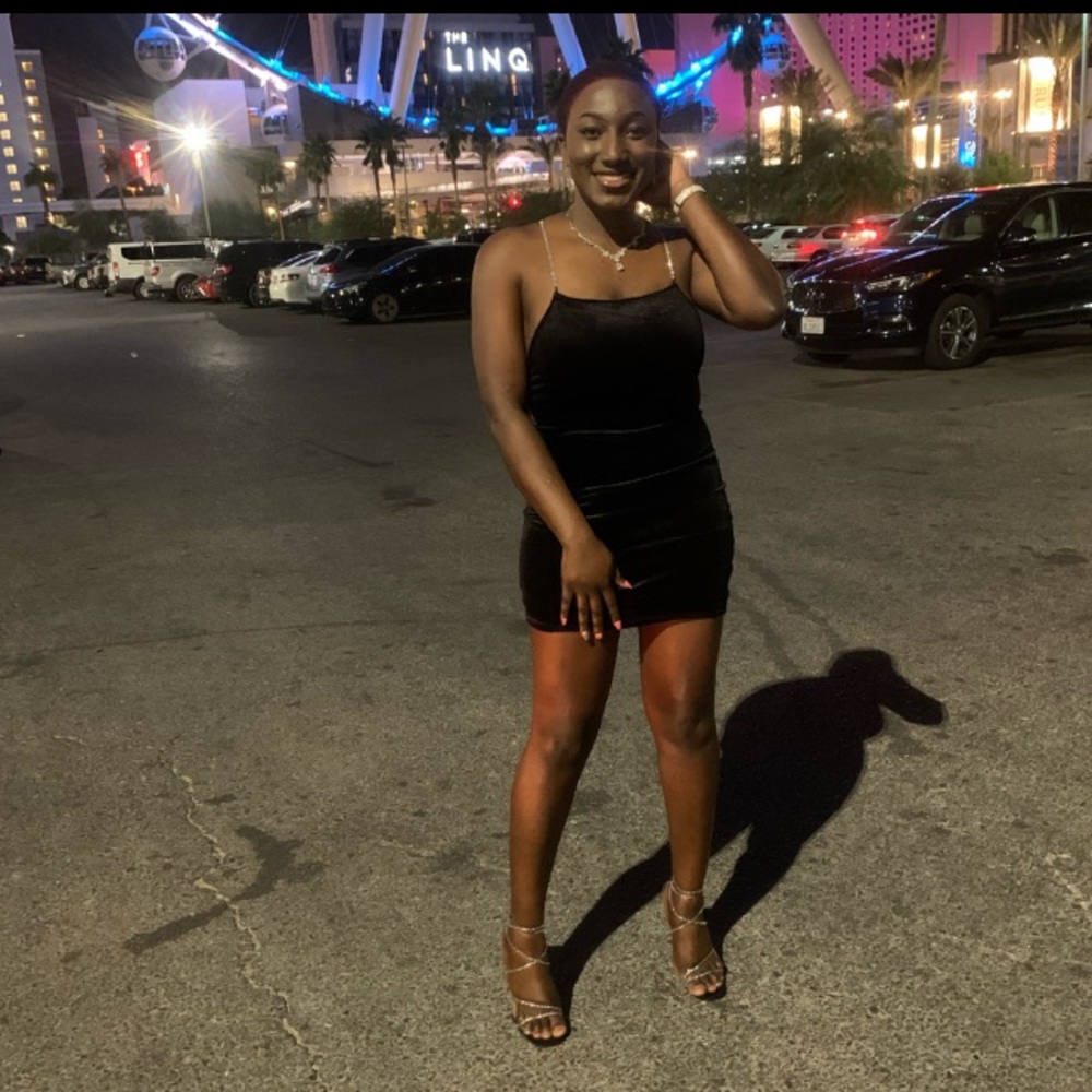 A mini H&M dress
